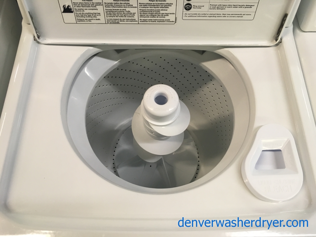 Heavy-Duty Kenmore ELITE Washer and Dryer Set, Agitator, Electric, Wrinkle Guard Option, 27″ Wide, Quality Refurbished, 1-Year Warranty!