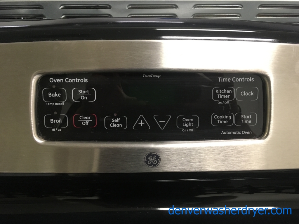 Large Images for GE Stainless Steel Gas Stove and GE Dishwasher