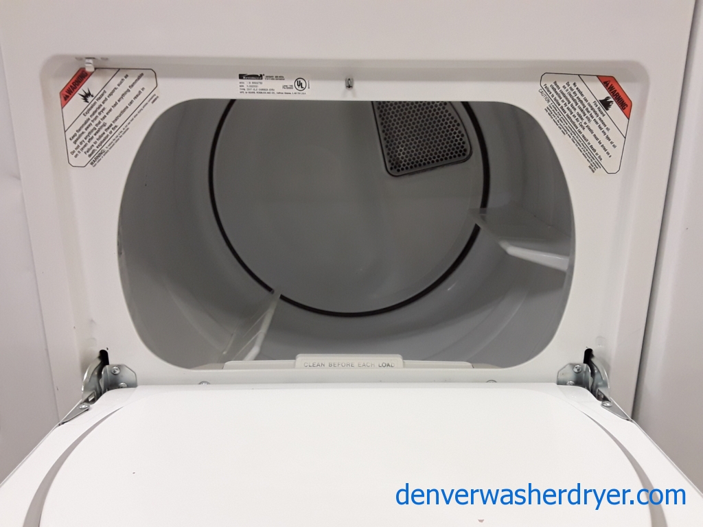 Kenmore 90 Plus Series Dryer, 27″ Wide, Heavy-Duty, Wrinkle Guard Option, 7.0 Cu.Ft. Capacity, Electric, Quality Refurbished