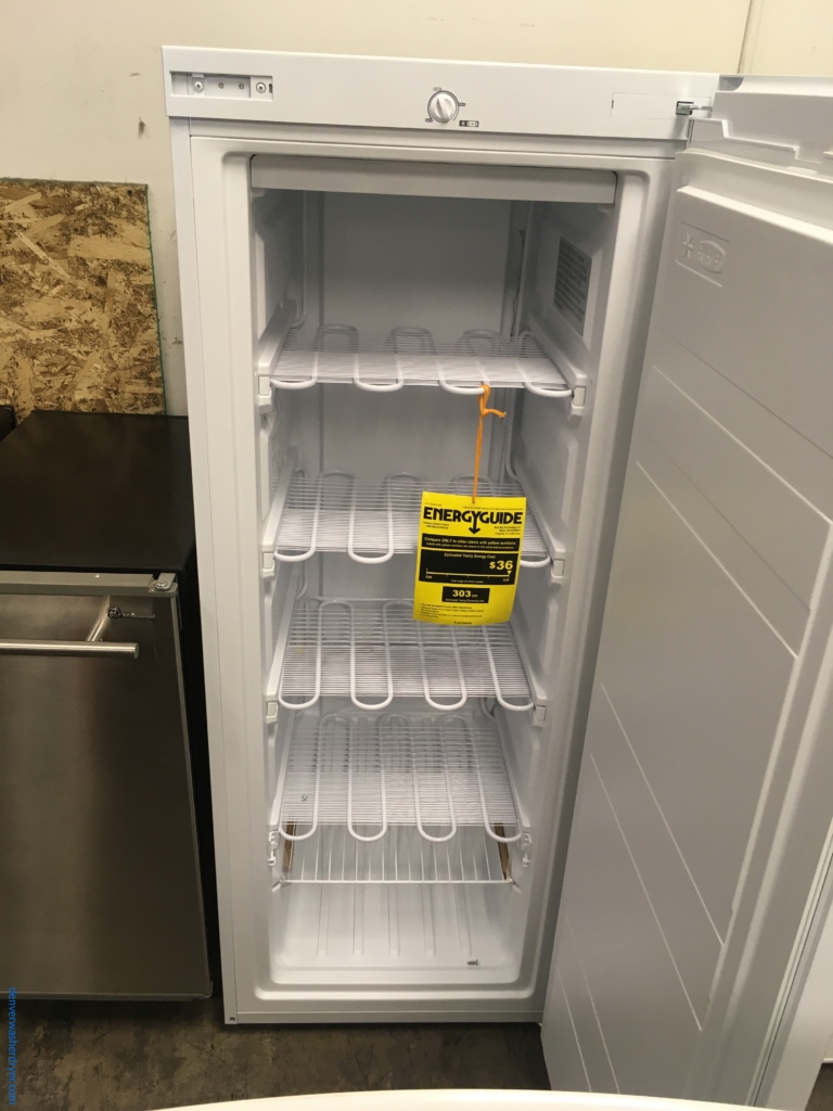 Large Images for NEW! Insignia Upright White Freezer, 5 BuiltIn