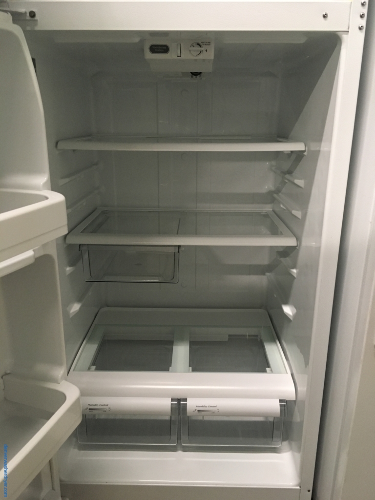 GE White Top-Mount Refrigerator, Hotpoint White Top-Mount Refrigerator, 1-Year Warranty