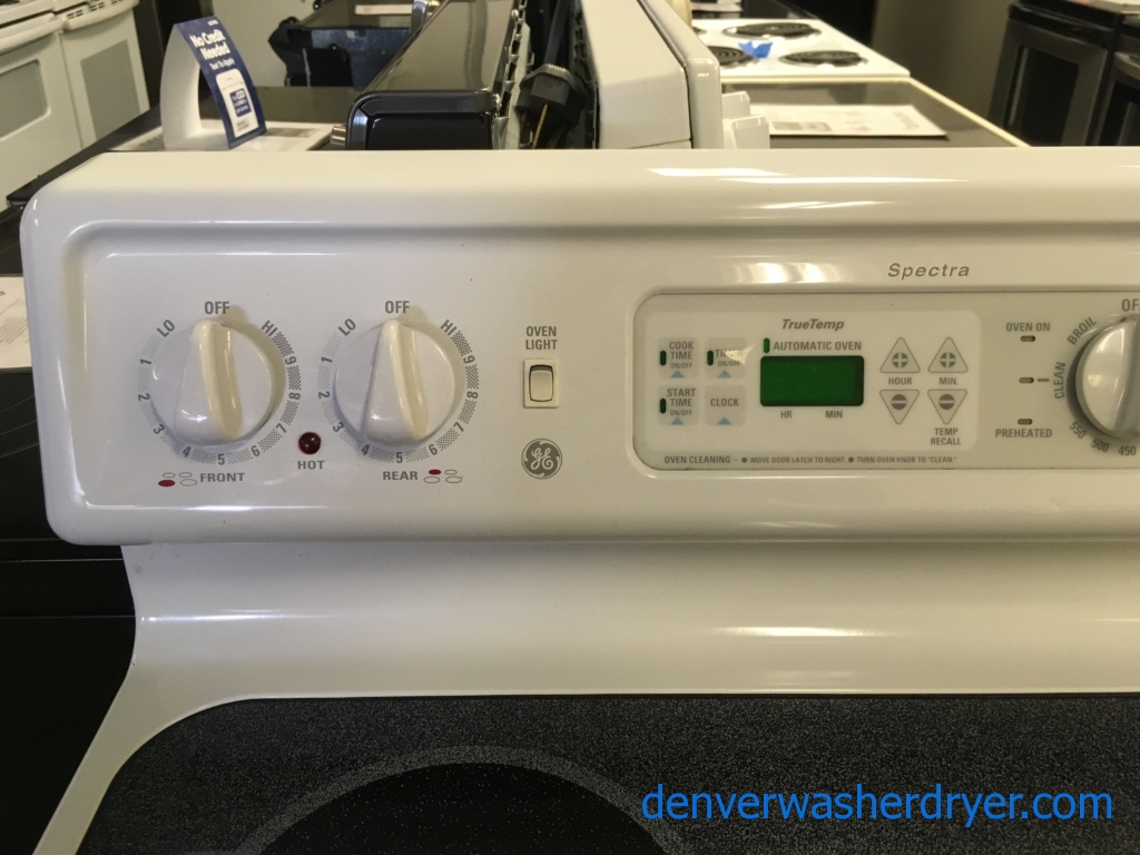 Large Images for GE, Kenmore and Whirlpool GlassTop Ranges, Quality