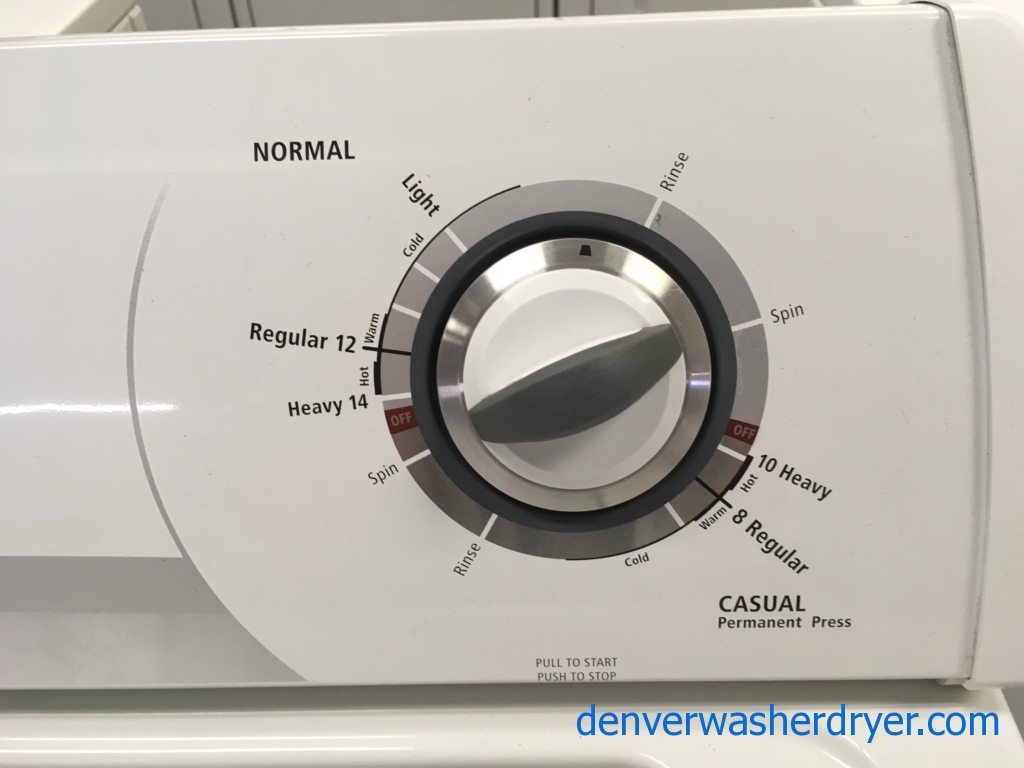 Heavy-Duty Direct-Drive Whirlpool Washing Machine, Super Capacity, Quality Refurbished, 1-Year Warranty