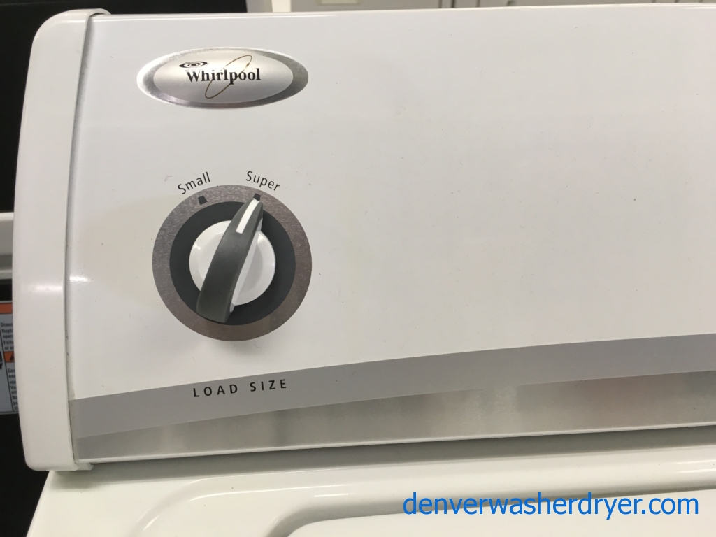 Heavy-Duty Direct-Drive Whirlpool Washing Machine, Super Capacity, Quality Refurbished, 1-Year Warranty