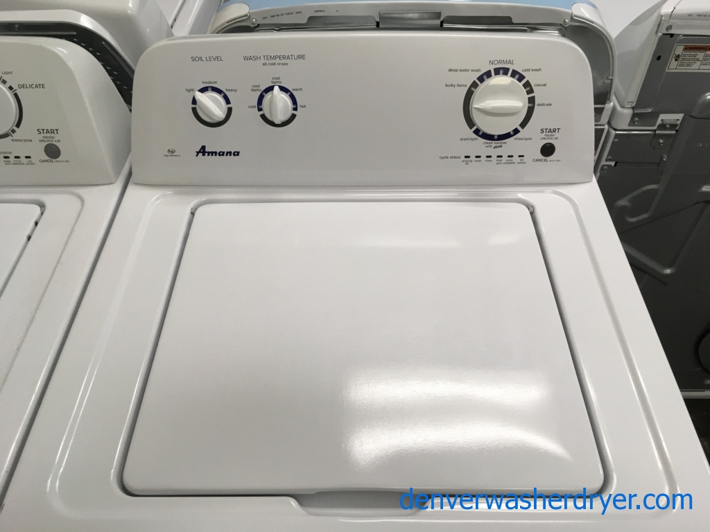 Large Images for Amana TopLoad HE Washer, 3.5 Cu.Ft. Capacity, Auto