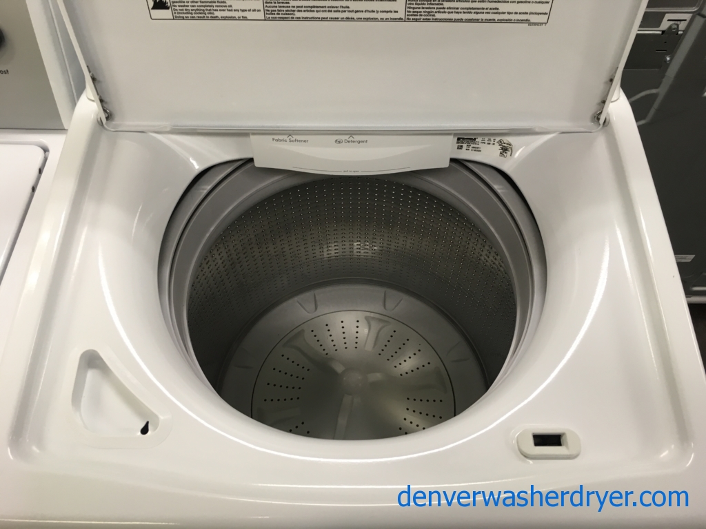 Kemore HE Top-Load Washer, Auto-Load Sensing, Wash-Plate Style, Energy-Star Rated, Extra-Rinse Option, Quality Refurbished, 1-Year Warranty!