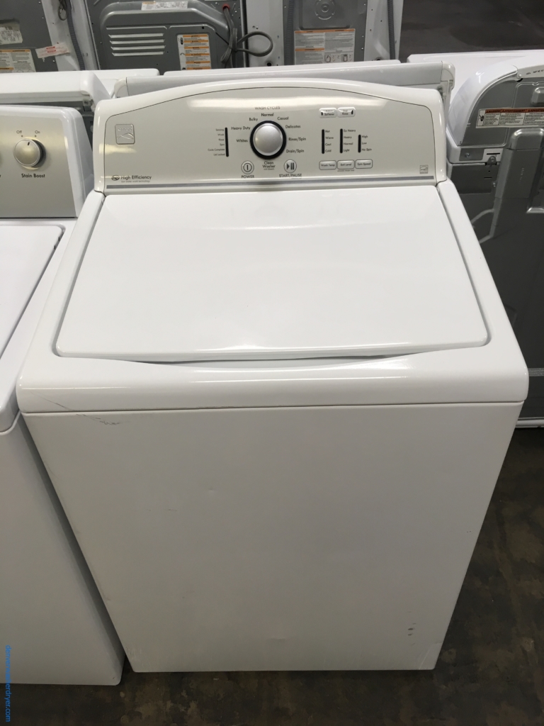 Kemore HE Top-Load Washer, Auto-Load Sensing, Wash-Plate Style, Energy-Star Rated, Extra-Rinse Option, Quality Refurbished, 1-Year Warranty!