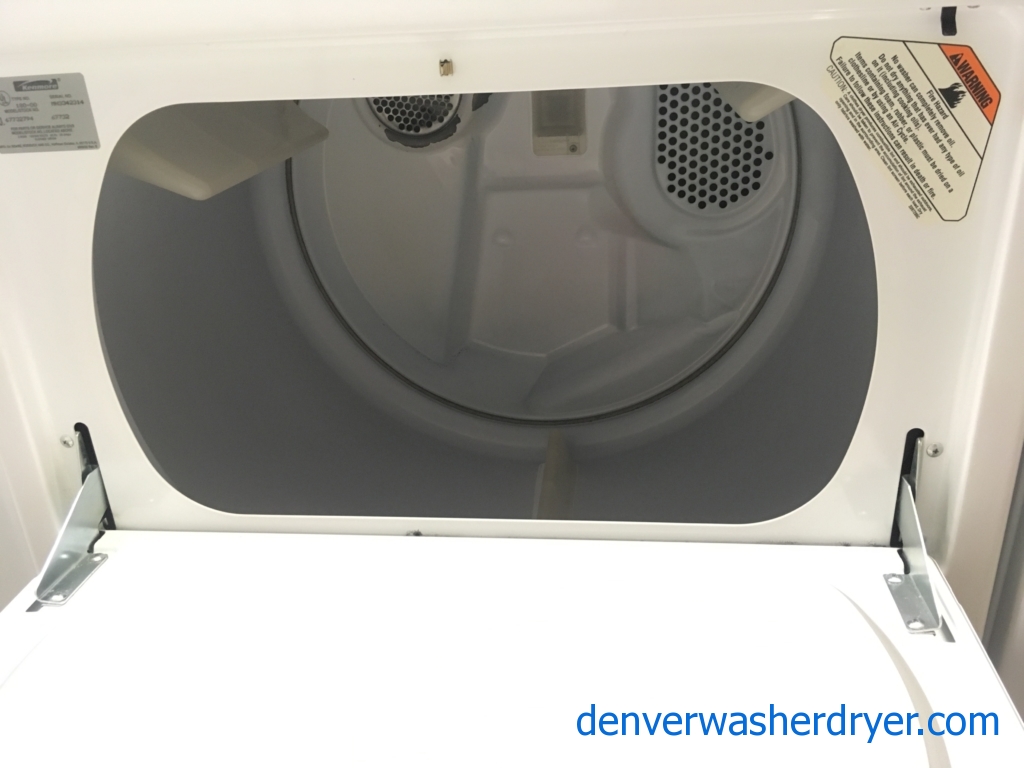 Kenmore 70 Series Dryer, Electric, 29″ Wide, 6.5 Cu.Ft. Capacity, Heavy-Duty, Quality Refurbished, 1-Year Warranty!