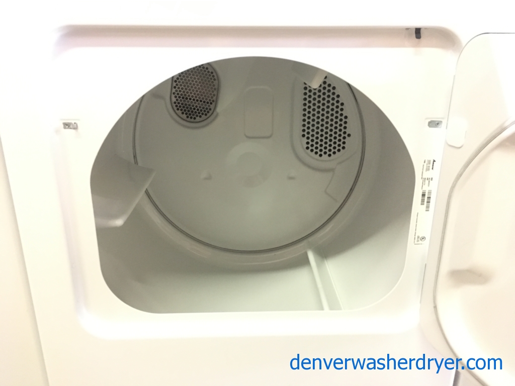 Amana Washer and Dryer Set, Agitator, Electric, 29″ Wide, Quality Refurbished, 1-Year Warranty!