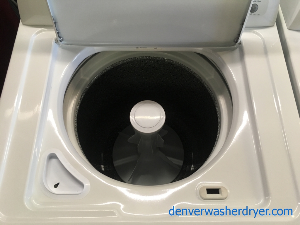 Amana Washer and Dryer Set, Agitator, Electric, 29″ Wide, Quality Refurbished, 1-Year Warranty!