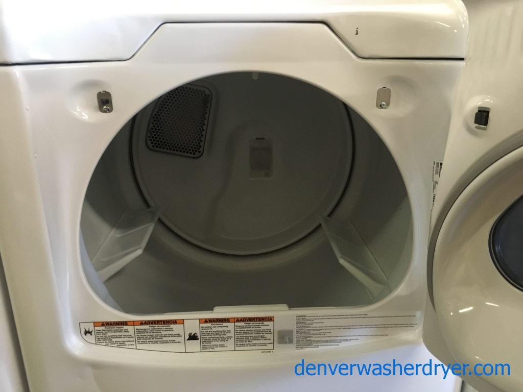 Kenmore Series 700 Washer and Dryer Set, HE, Deep Wash Cycle, Wrinkle Control Option, See-Through Doors, Quality Refurbished, 1-Year Warranty!