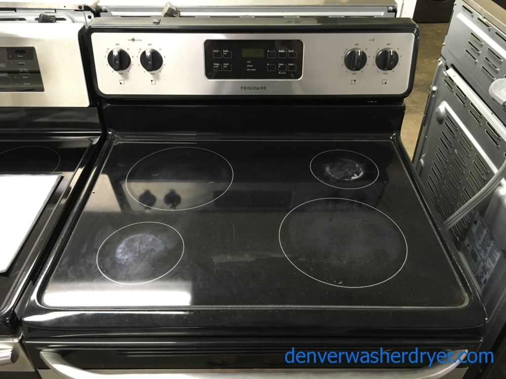 Large Images for Frigidaire Stainless Range, GlassTop, SelfCleaning