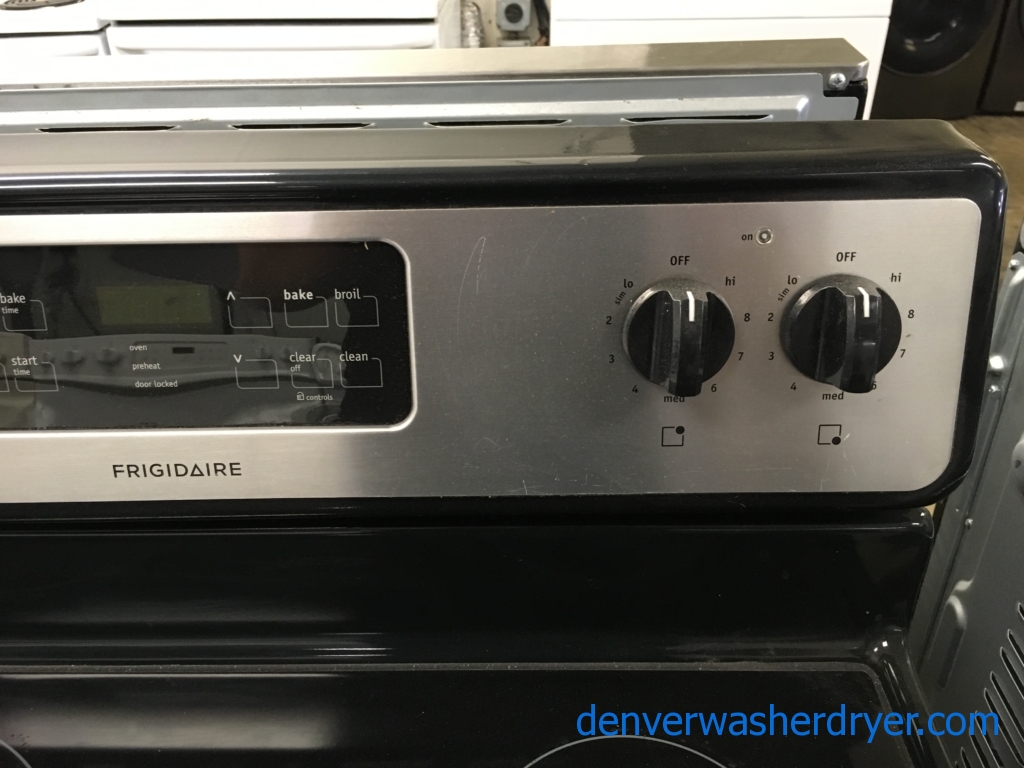 Large Images for Frigidaire Stainless Range, GlassTop, SelfCleaning