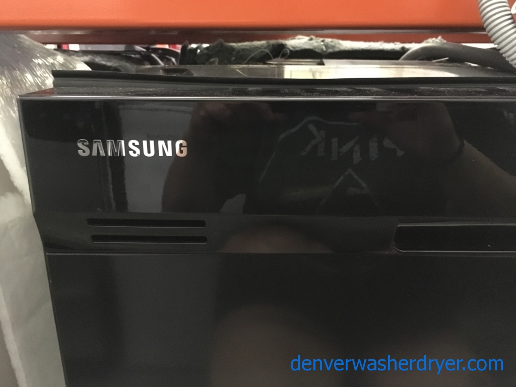 Samsung Black Stainless Dishwasher, SmartAuto, Stainless Tub, 2 Racks, Sanitize, Quality Refurbished, 1-Year Warranty!