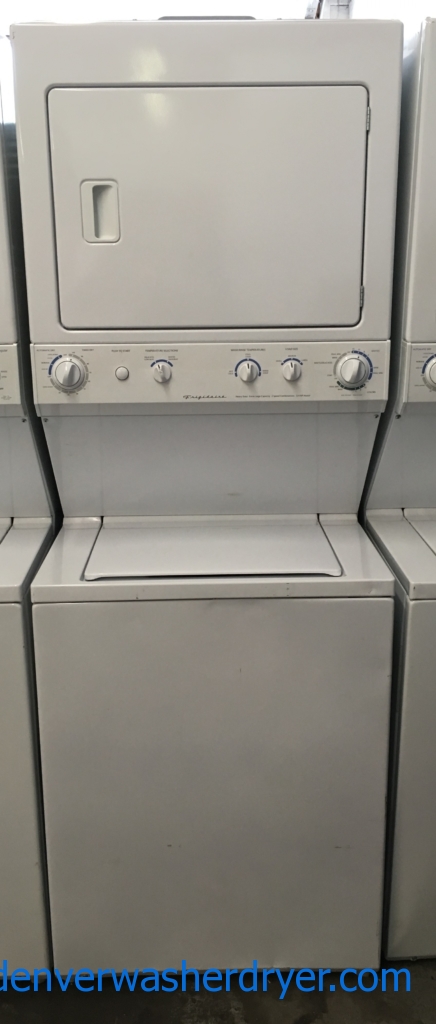 Frigidaire Unitized Washer and Dryer, Electric, Agitator, Automatic Dry, Extra Large Capacity, Heavy-Duty, Quality Refurbished, 2-Year Warranty!
