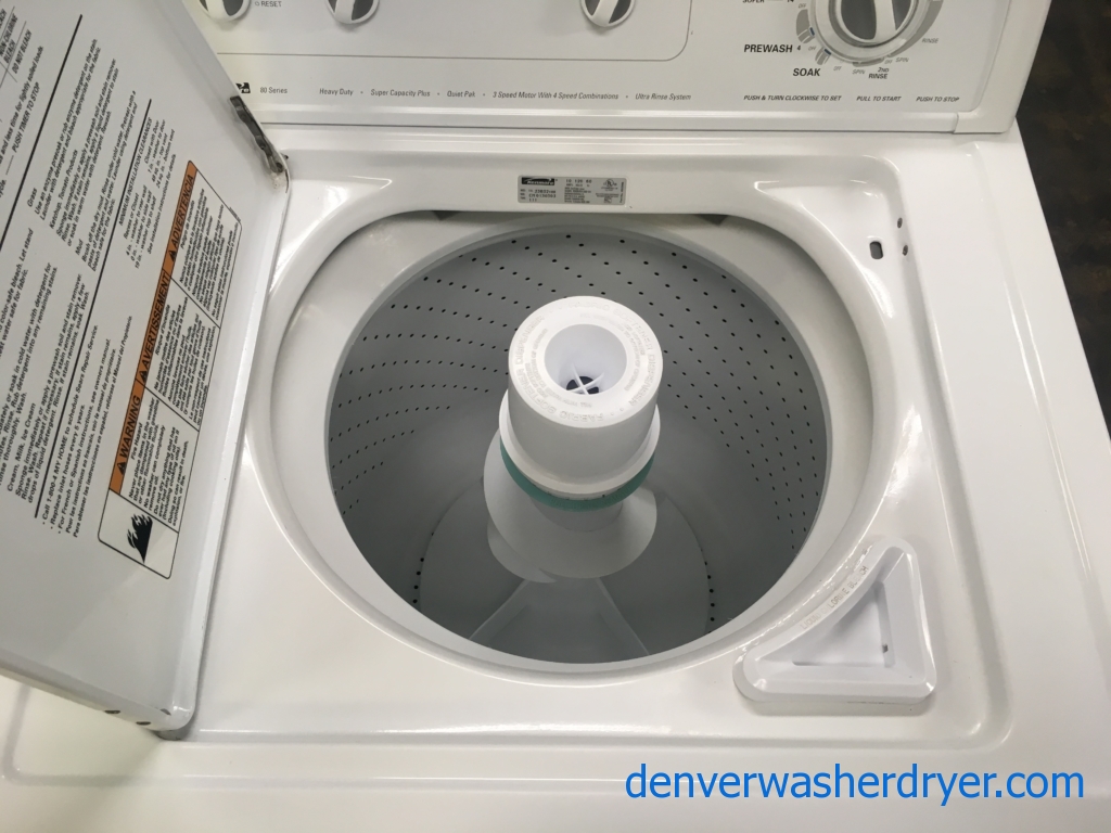 Heavy-Duty Kenmore 80 Series Top-Load Washer, Agitator, Ultra Rinse System, Quality Refurbished, 1-Year Warranty!