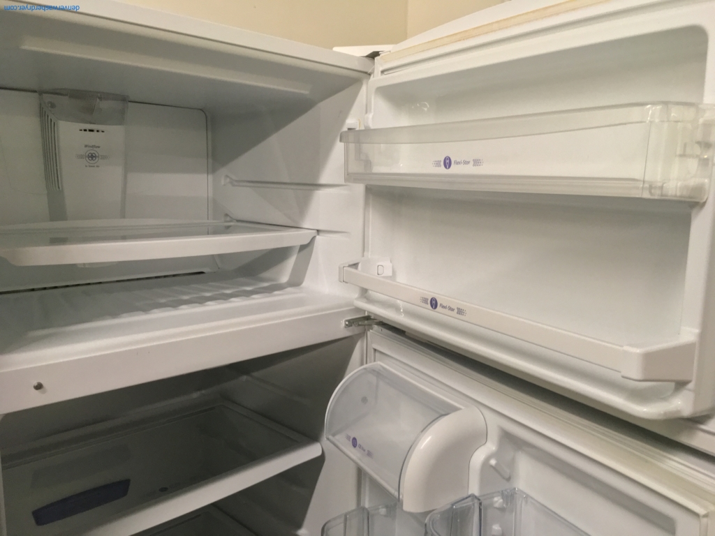 Beautifully Refurbished White Whirlpool Top-Mount Refrigerator 1-Year Warranty