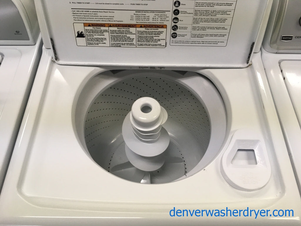 Kenmore ELITE Top-Load Washer, Agitator, Direct-Drive, Heavy-Duty, Extra-Rinse Option, Quality Refurbished, 1-Year Warranty!