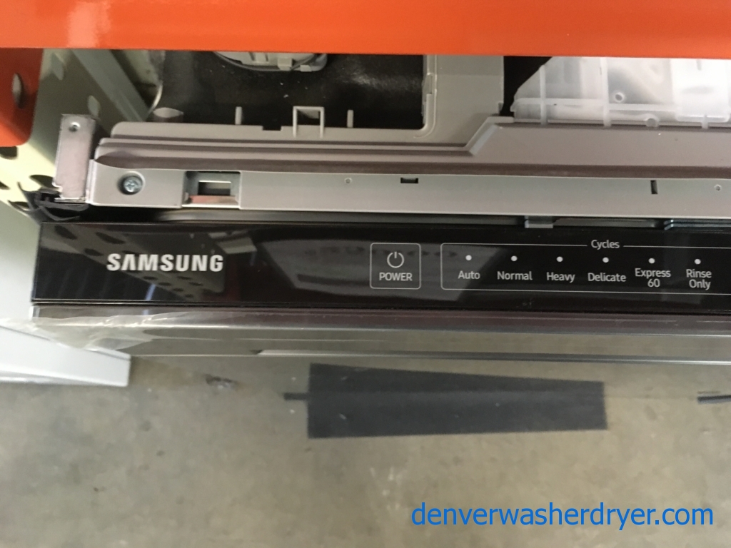 NEW! Samsung Black Stainless Dishwasher, Automatic Cycle, Speed Booster, Sanitize, Self-Cleaning, Zone Booster, 1-Year Warranty!