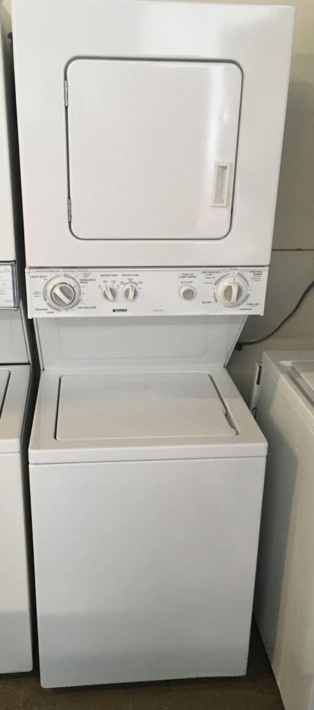 24″ Unitized Laundry Center, Quality Refurbished, 1-Year Warranty