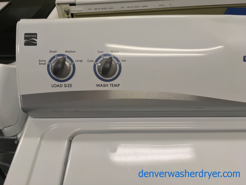 Kenmore V-Mod Top-Load Washer Quality Refurbished 1-Year Warranty