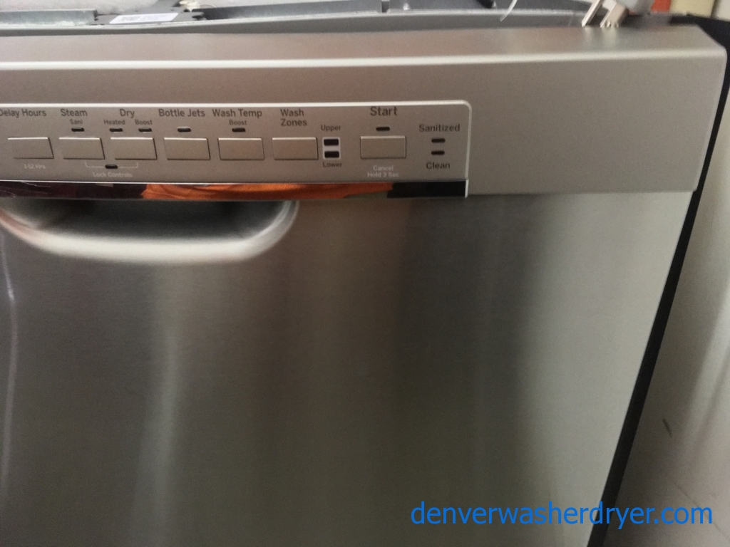 Large Images for Brand Spankin New GE Stainless Steel Dishwasher, 1