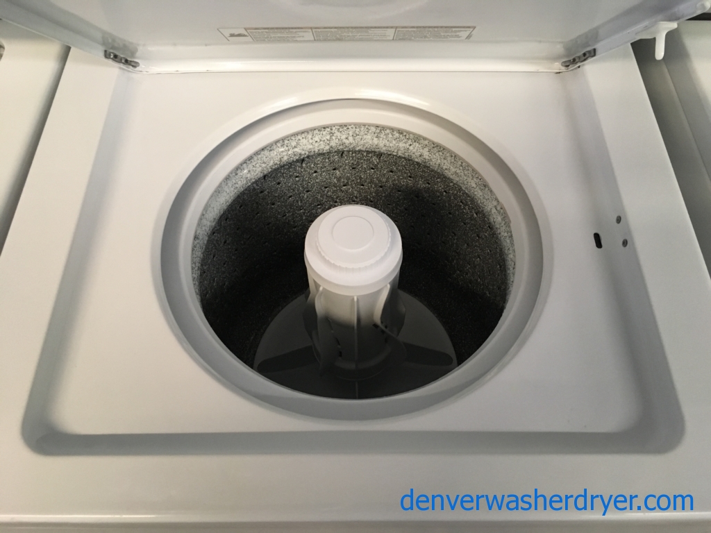 Space Saving Whirlpool Unitized Washer & Dryer Quality Refurbished 1-Year Warranty