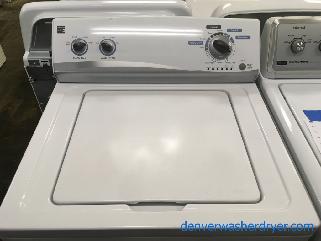 Large Images for Kenmore TopLoad Washer, AutoLoad Sensing, HeavyDuty