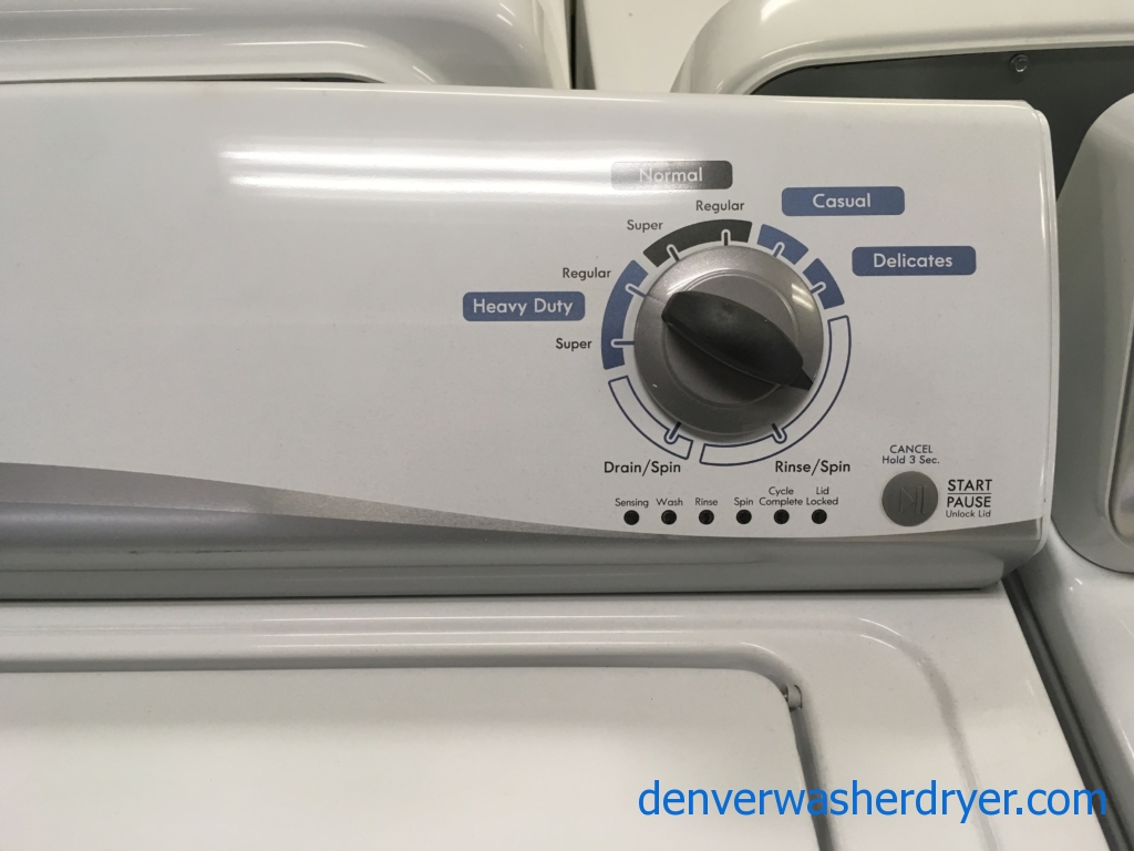 Kenmore Top-Load Washer, Auto-Load Sensing, Heavy-Duty, Agitator, 27″ Wide, Quality Refurbished, 1-Year Warranty!