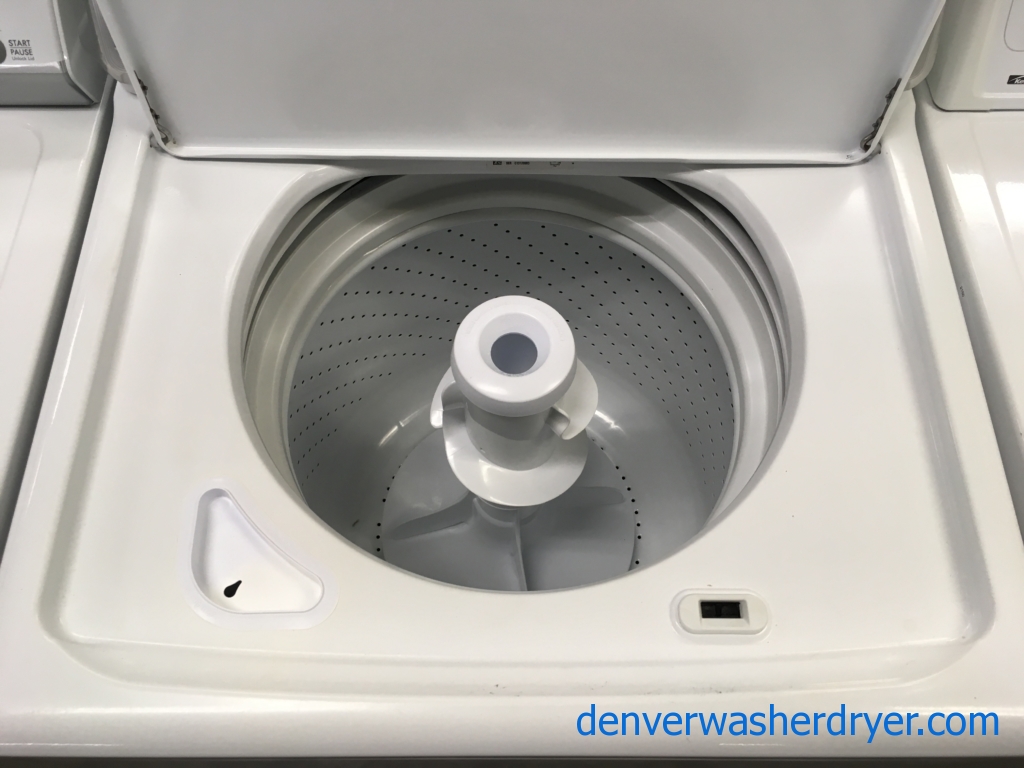 Maytag Centennial Top-Load Washer, Agitator, Auto-Load Sensing, Heavy-Duty, Fabric Softener Option, Quality Refurbished, 1-Year Warranty!