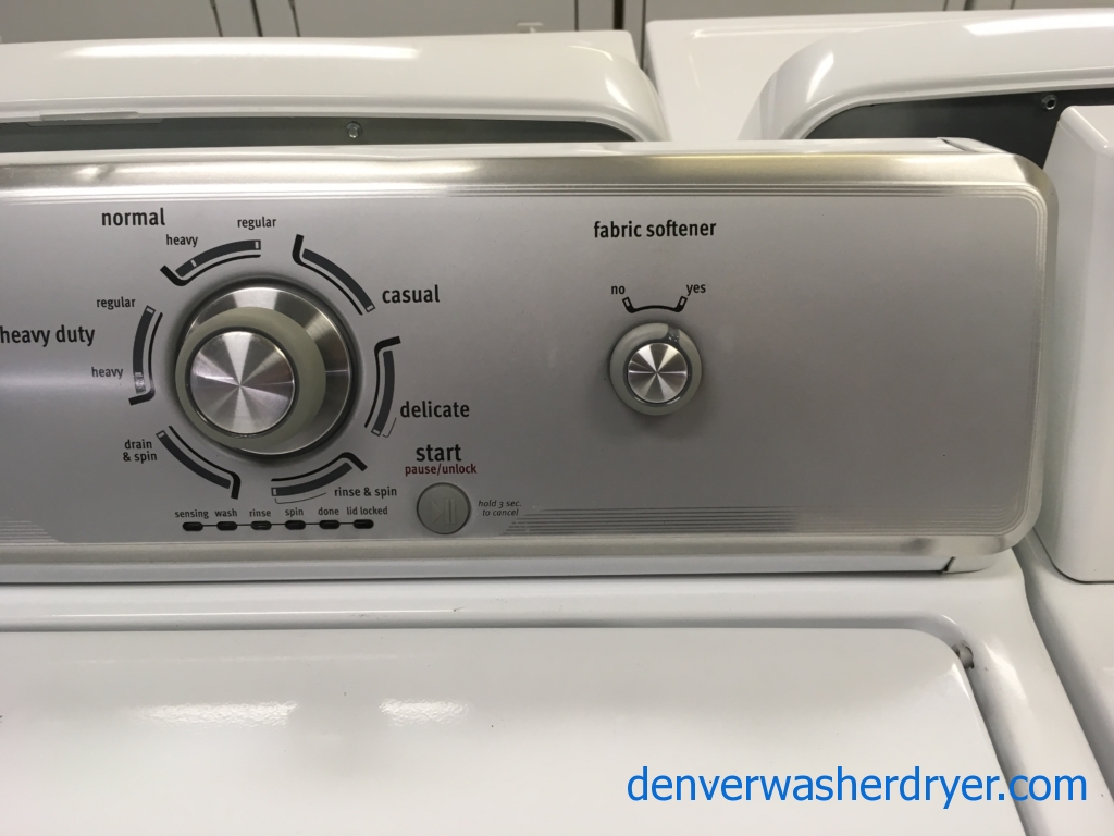Large Images for Maytag Centennial TopLoad Washer, Agitator, AutoLoad