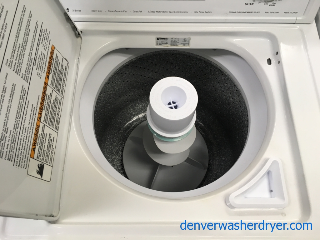 Large Images for Kenmore 70 Series Top-Load Washer ...