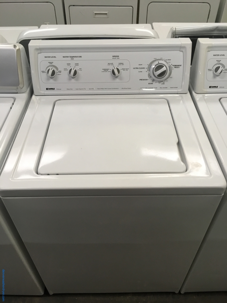 Kenmore 70 Series Top-Load Washer, Agitator, Heavy-Duty, Super Capacity, Quality Refurbished, 1-Year Warranty!
