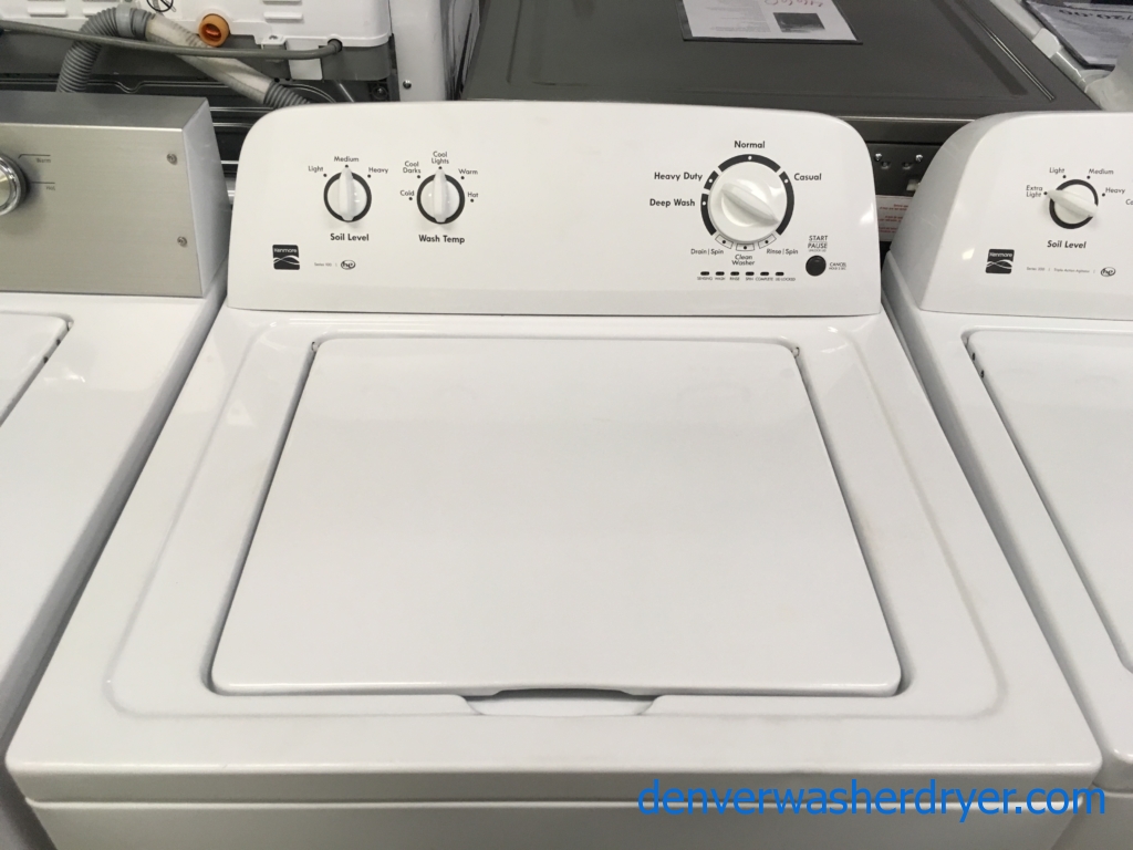 Kenmore Series 100 Washer Quality Refurbished 1-Year Warranty