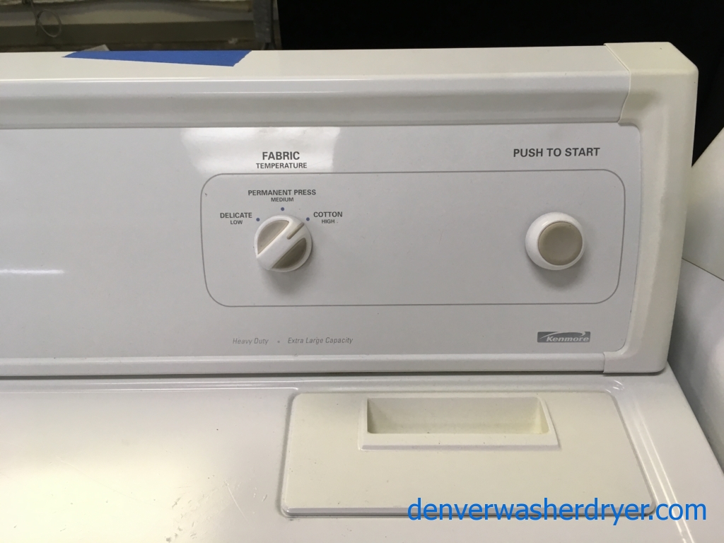 Kenmore 80 Series Direct Drive Dryer, Quality Refurbished 1-Year Warranty