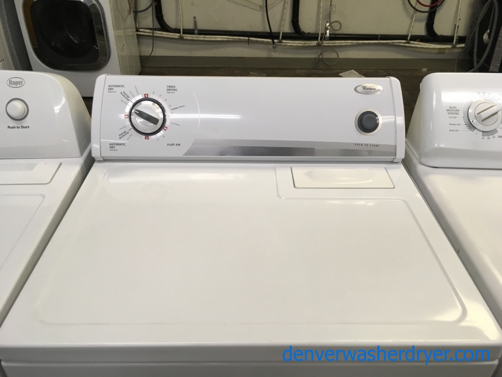 Wonderful Whirlpool Direct Drive Dryer Quality Refurbished 1-Year Warranty