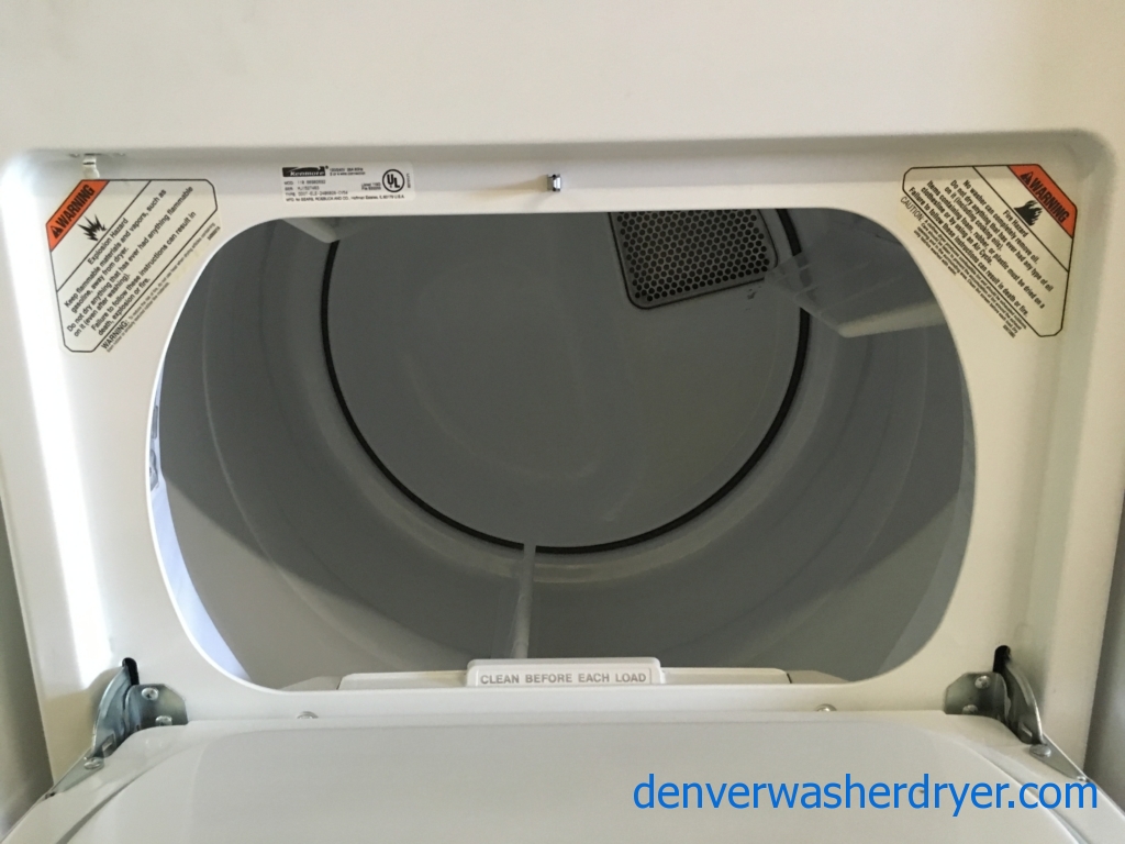 Super Clean Kenmore 90 Series Direct Drive Washer & Dryer Set Quality Refurbished 1-Year Warranty