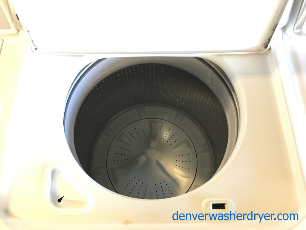 Maytag Centennial Top-Load Washer and Dryer Set, Heavy-Duty, Auto-Load Sensing, HE, Wrinkle Prevent Option, Quality Refurbished, 1-Year Warranty!