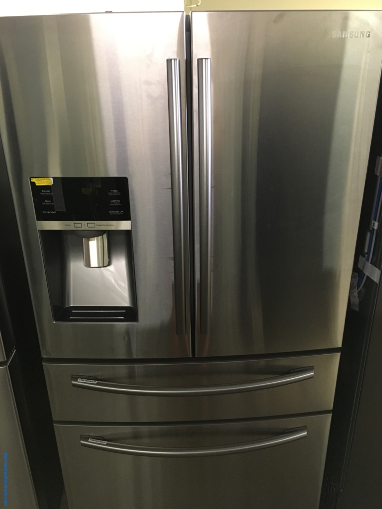 NEW!! SAMSUNG French-Door Refrigerator, Stainless, FlexZone, 28.0 Cu.Ft. Capacity, Energy Saver, 1-Year Warranty!