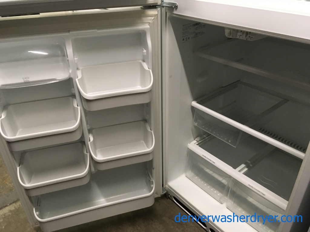 Gently Used Kenmore Top-Mount Refrigerator Quality Refurbished 30 Day Warranty