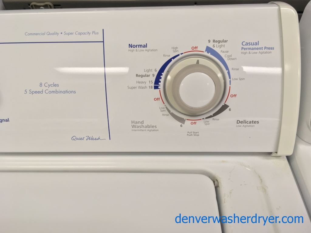 MARVELOUS MAYTAG CENTENNIAL WASHER, Quality Refurbished 1-Year Warranty