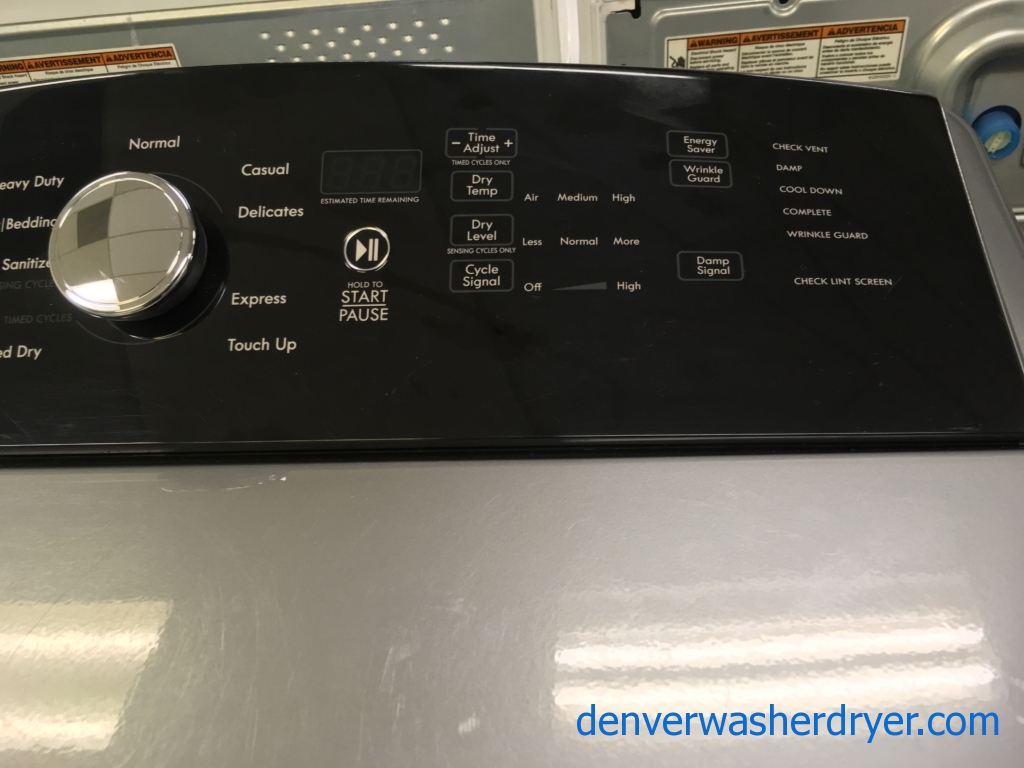 Large Images for KENMORE 700 SERIES DRYER IN DARK GREY, Quality