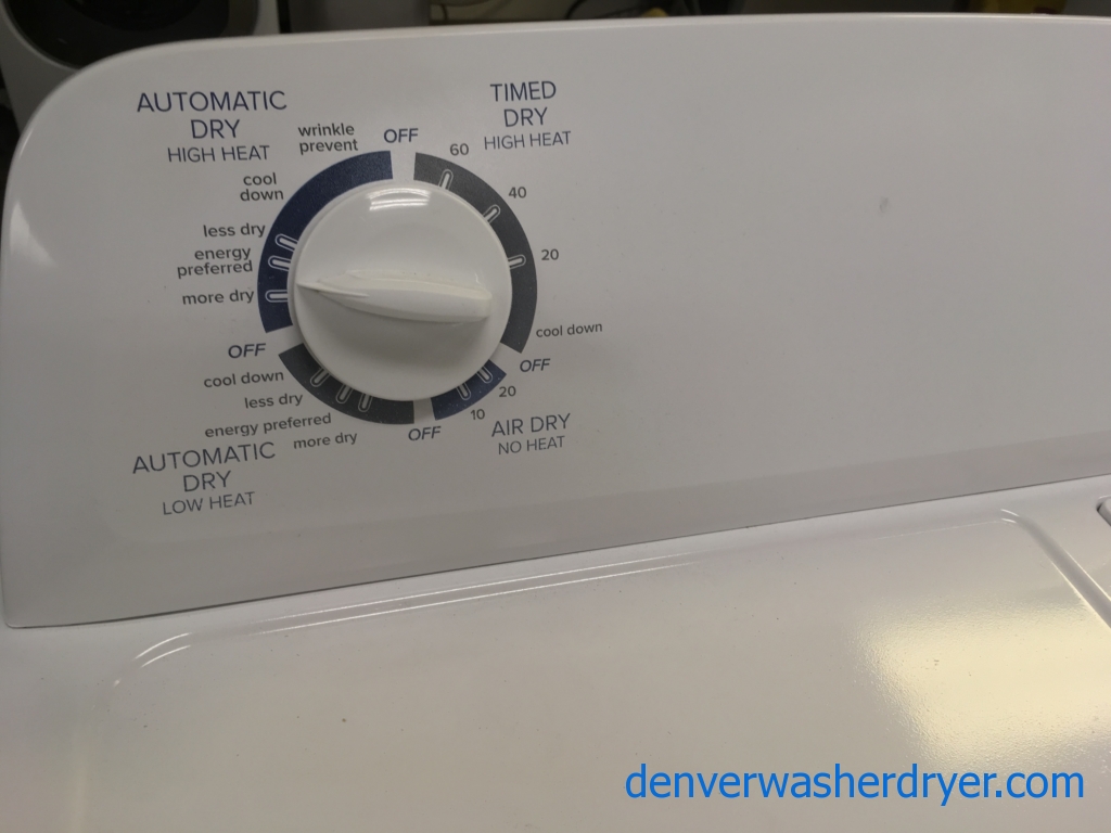 AMAZING AMANA DRYER, Quality Refurbished, 1-Year Warranty