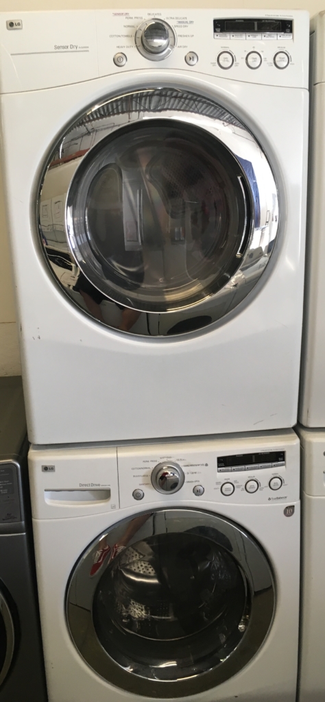 LG Gas Front Load Set, Quality Refurbished 1-Year Warranty