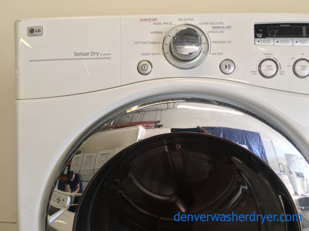 LG Gas Front Load Set, Quality Refurbished 1-Year Warranty