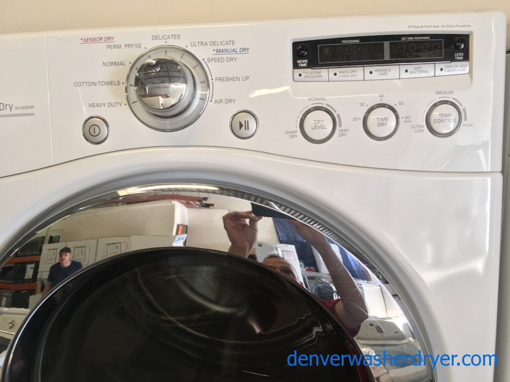 LG Gas Front Load Set, Quality Refurbished 1-Year Warranty