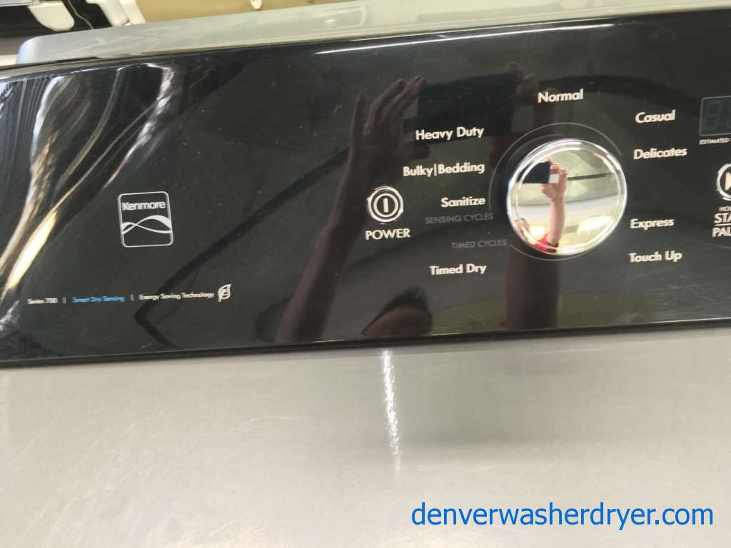 Kenmore 700 S Series, Grey Top Load Set Quality Refurbished 1-Year Warranty