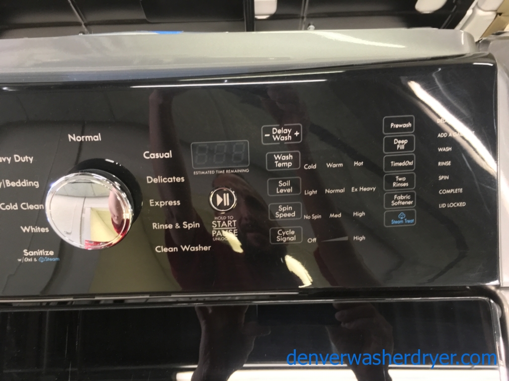 Kenmore 700 S Series, Grey Top Load Set Quality Refurbished 1-Year Warranty