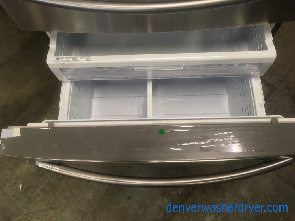 Large Images for Samsung Stainless Steel, FrenchDoor Refrigerator