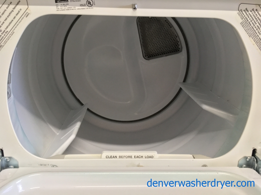Large Images for HeavyDuty Kenmore 90 Series Washer and Dryer, Super